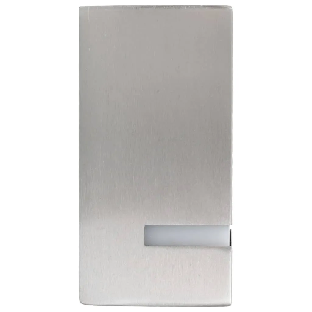 Lampe Murale Argentée Rectangulaire 35W Extérieure Pack de Deux - 4