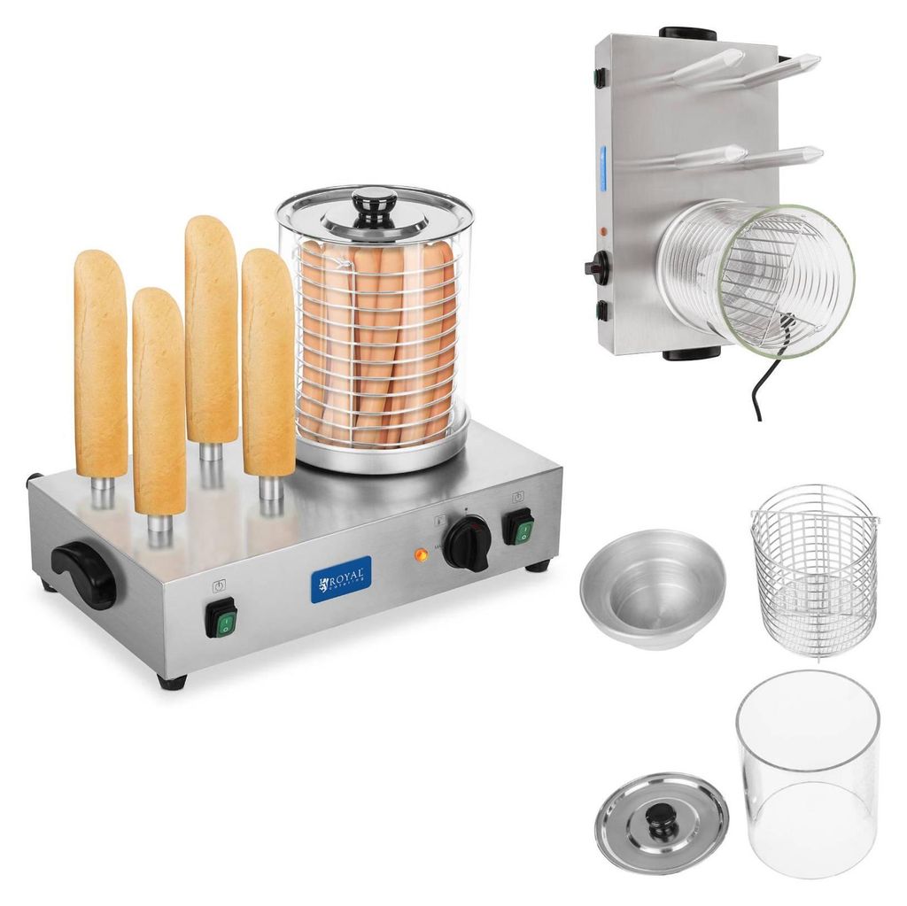 Wodny Podgrzewacz Do Parówek I Bułek Hot Dog 2 X 300W Zdjęcie produktu 