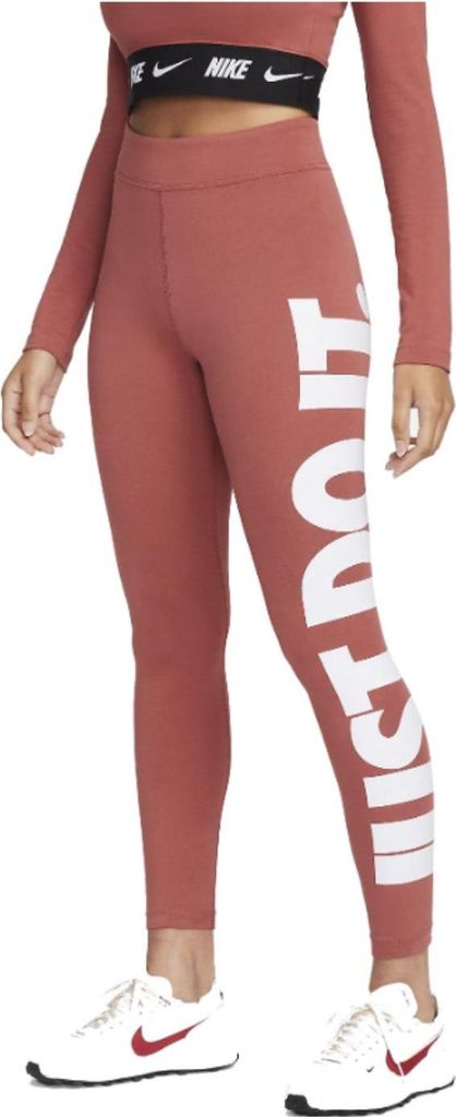 Nike Damenleggins Sportswear Essential Rot - Komfort & Stil Größe XS