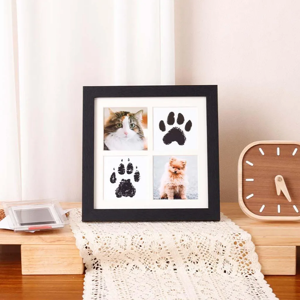 Cornice Commemorativa INF per Animali Domestici - Kit Impronta Zampa