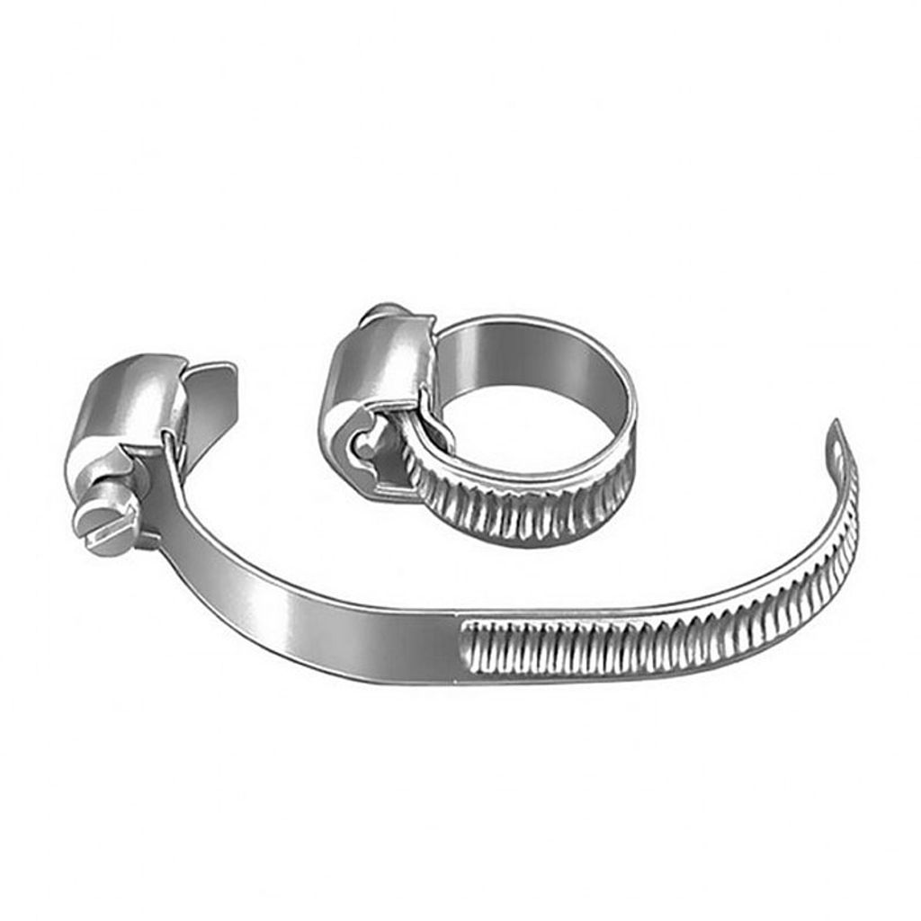 Schlauchschellen DIN 3017, 1 Set = 5 Stück, Edelstahl, Maße: B: 5 mm x Ø=6-11 mm