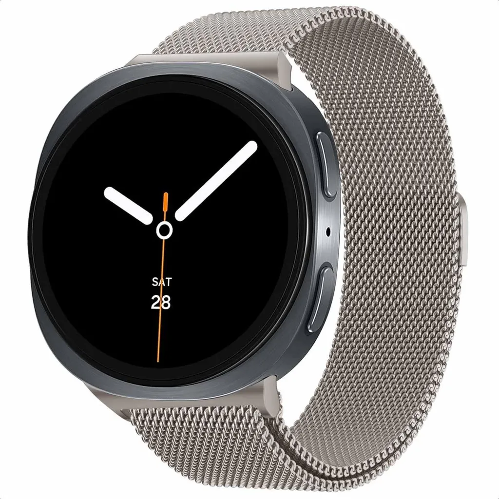 cinturino magnetico milanese imoshion per Samsung Galaxy Watch 8 (40/44 mm) / Classic (46 mm) - Starlight