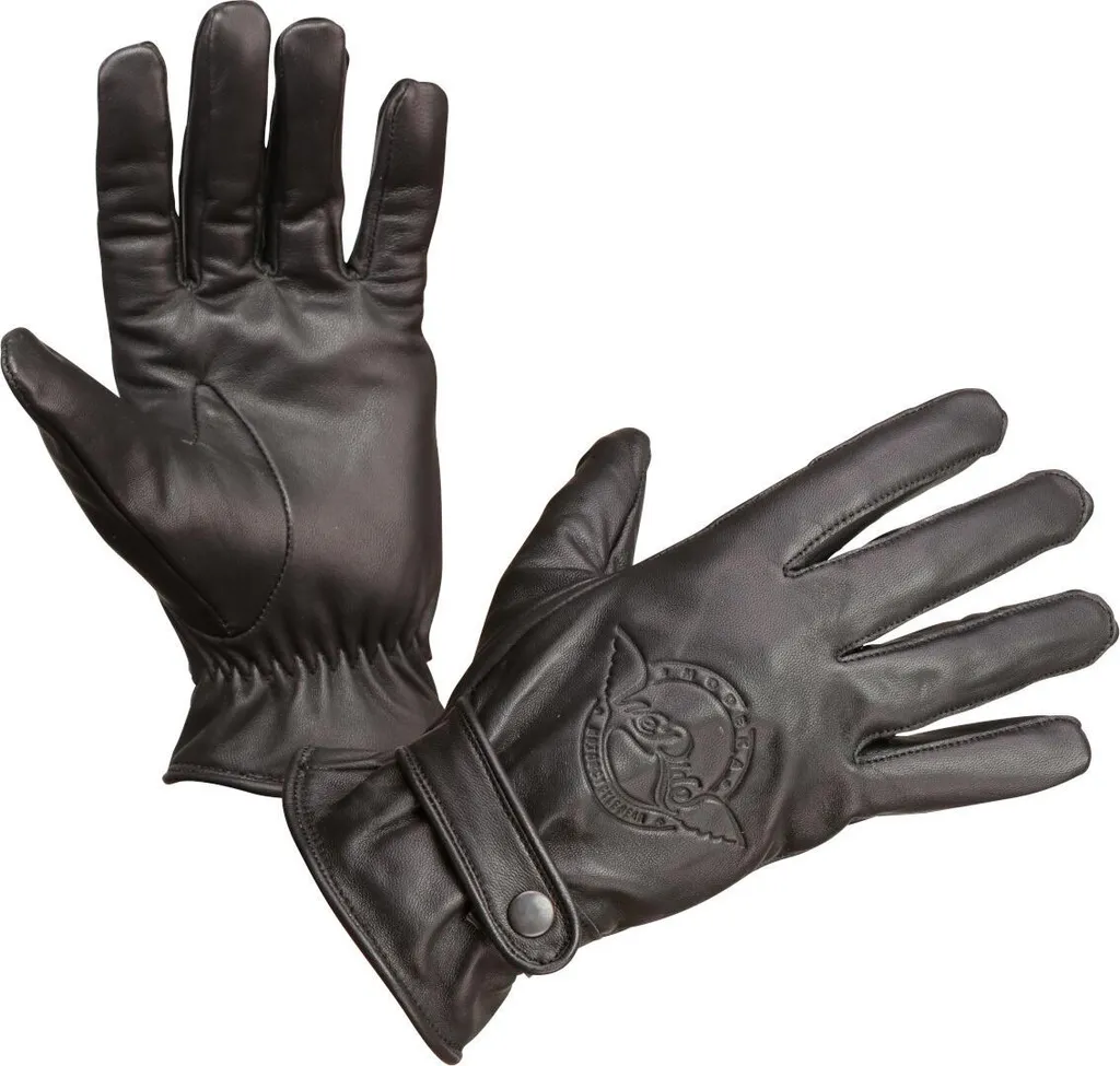 Gants moto cuir Modeka Romio noir 11 avec protections et grip optimisé