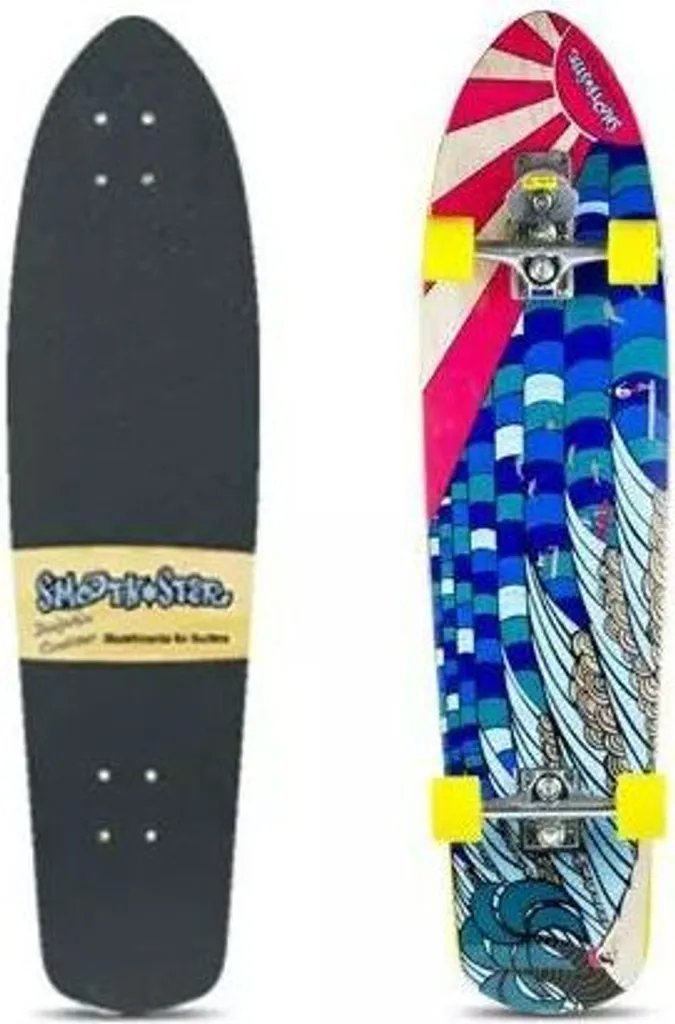 Planche de Surfskate Smoothstar Dolphin 31 - Idéal Carving et Glisse
