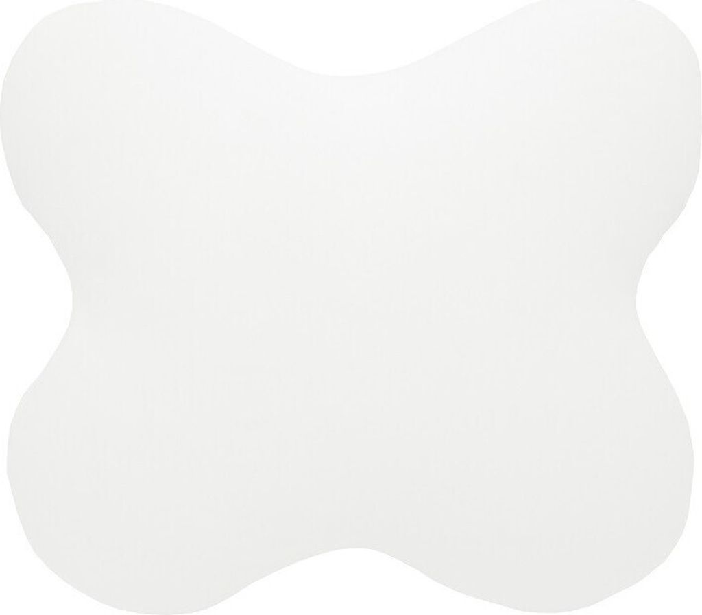 Bezug ACAMAR Schmetterlingskissen : Farbe - Weiß