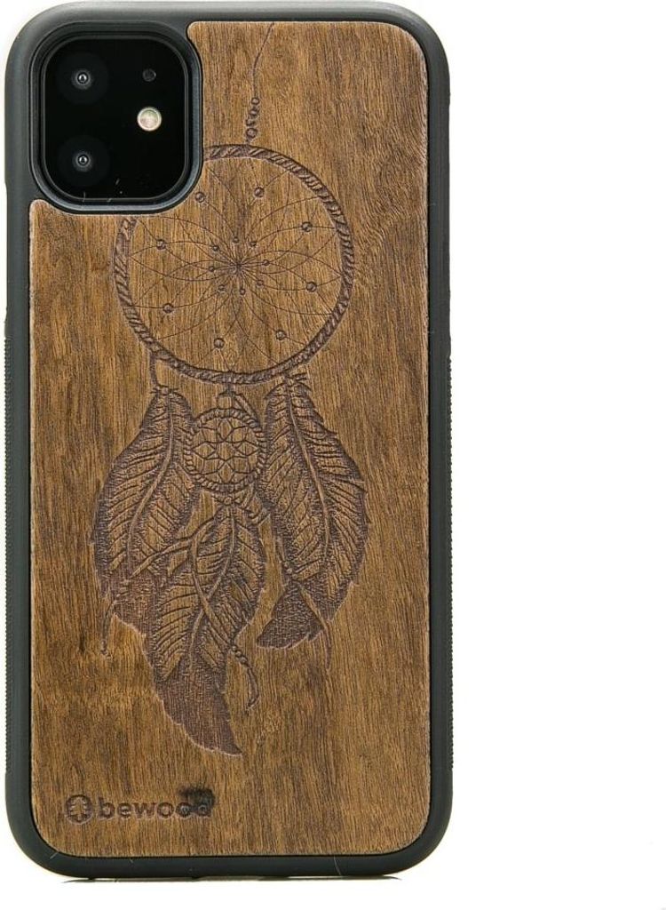 Holzhülle für iPhone 11 DREAMCATCHER IMBUIA
