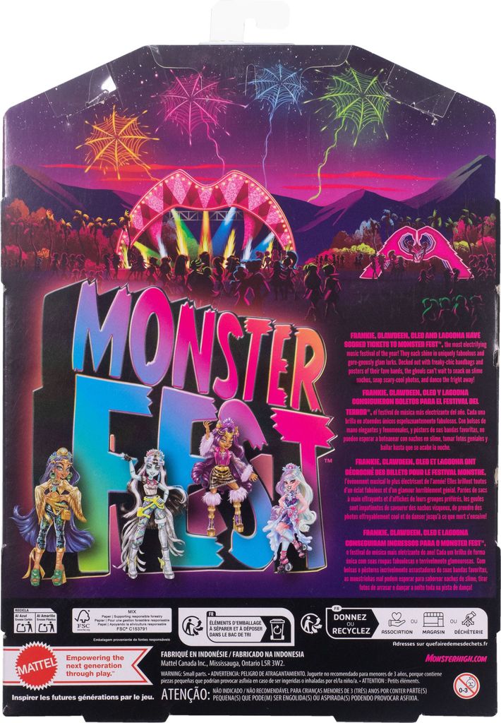 Monster High Monster Fest Clawdeen Wolf Produktbild 7