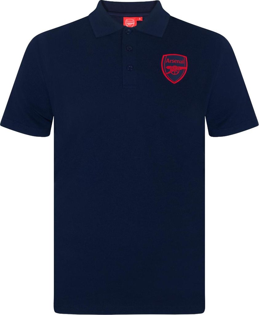 Arsenal FC - Poloshirt für Herren GF187 (L) (Dunkles Marineblau)