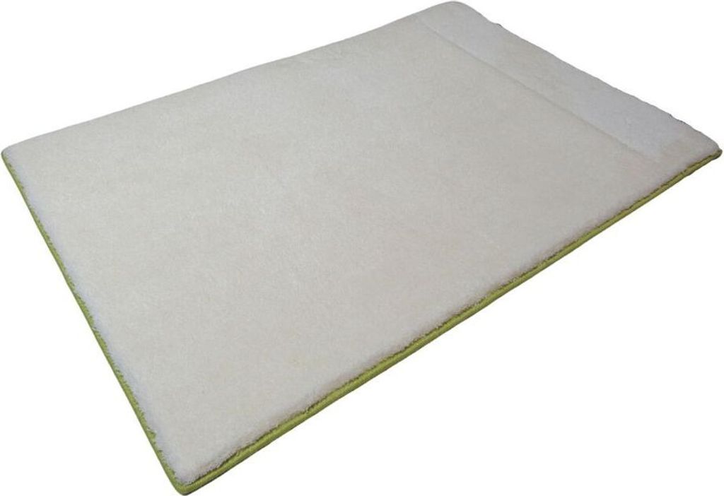 Clarissa Badematte Badteppich Badvorleger Duschvorleger Badezimmerteppich 60x90cm Princess Jasmin / Kiwi grün