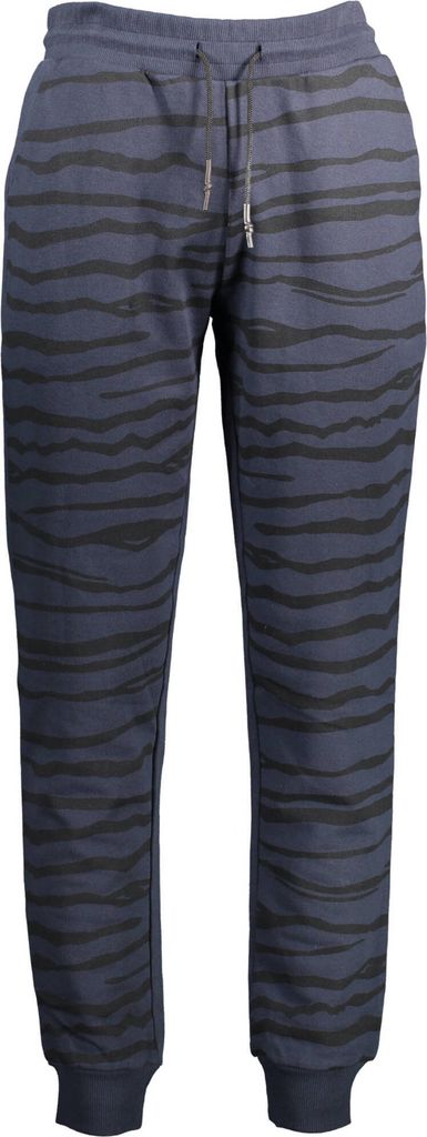 Herren Sporthose Blau mit Kordelzug und Kontrastdetails