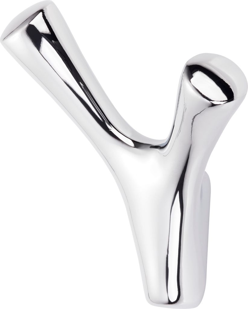 SOTECH Garderobenhaken BICORNO Höhe 82 mm x Breite 71 mm Chrom poliert aus Zinkdruckguss