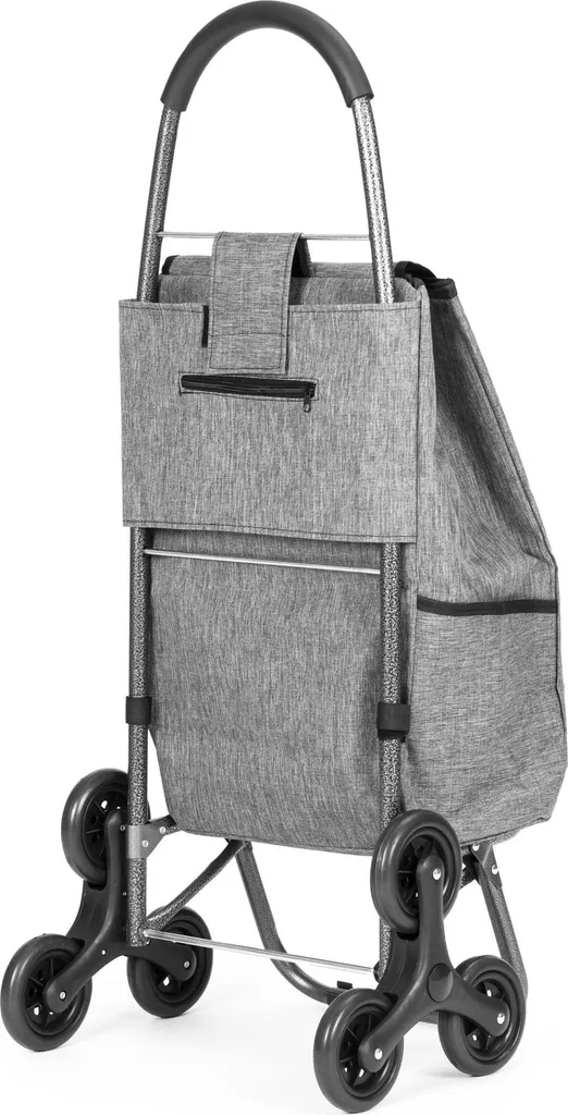 Poussette de marché 33L à 6 roues pour escaliers et sac imperméable pro