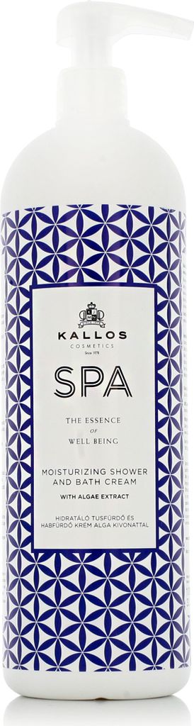 Kallos SPA Moisturizing Shower And Bath Cream 1000 ml