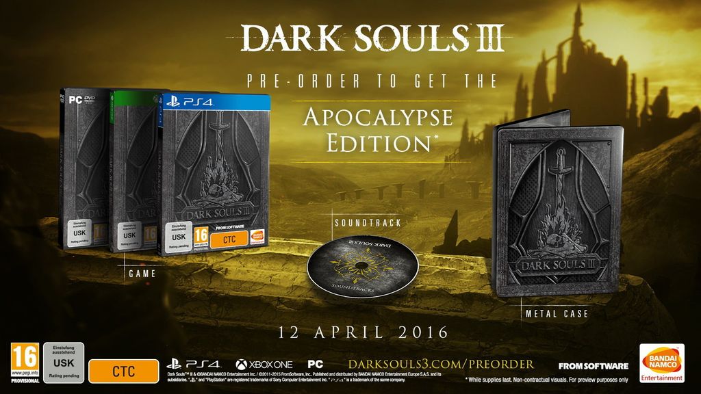Dark Souls 3 - Apocalypse Editon Obrázek produktu 