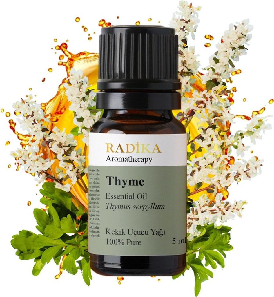 Thymianöl, ätherisches Öl, 100% Rein, BIO, natürlich, 10 ml