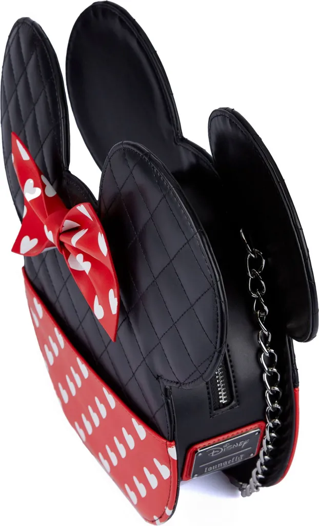 Borsa Disney Loungefly Mickey e Minnie Valentine Reversibile POP! - 4