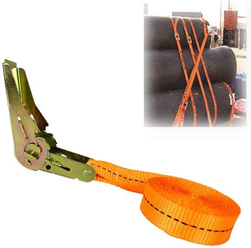 Robuste Spanngurte 800kg 8m 25mm Haken für Auto