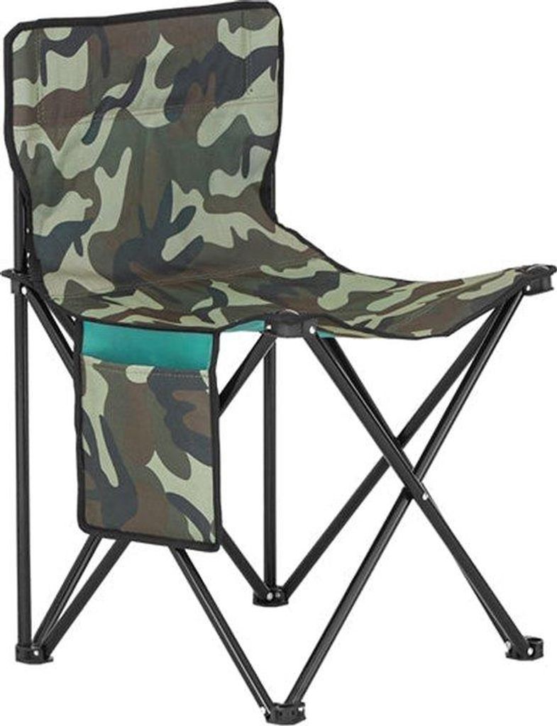 Portable Campingstuhl - Klapstuhl - Oxfordstof - 45cm x 43cm x 74cm - Stabiler und tragbar - Leicht und widerstandsfähig