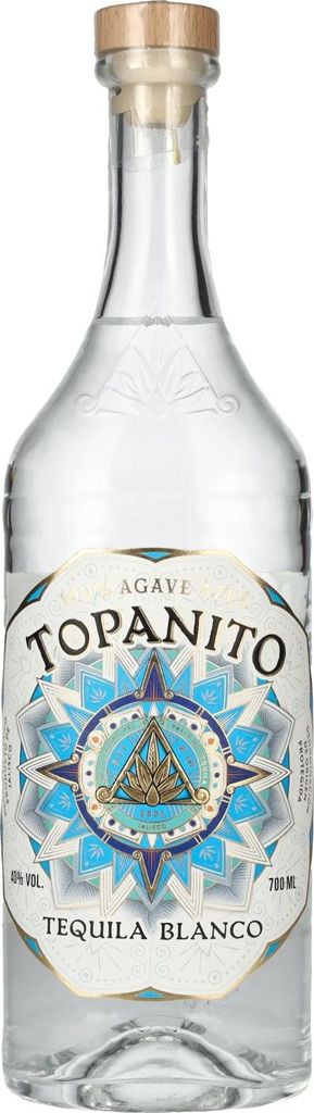 Topanito Blanco Tequila 700ml 40% Vol. Produktbild 