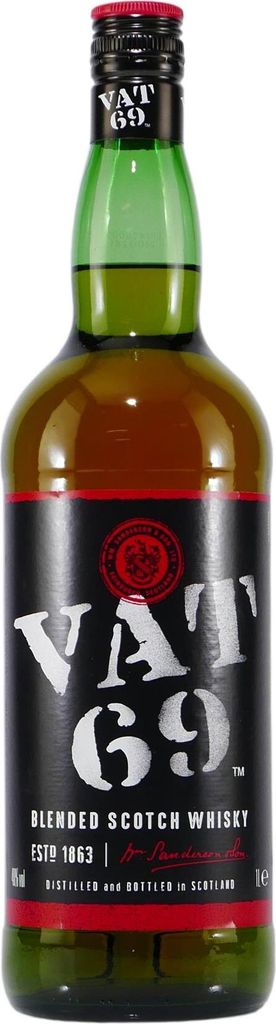 VAT 69 Blended Scotch Whisky 40% Vol. 1L Produktbild 