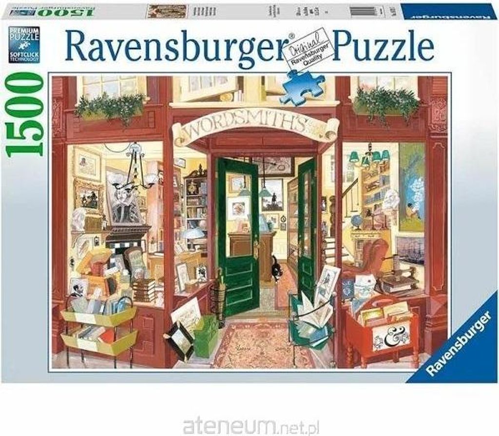 Puzzle 1500 Libreria Wordsmith Immagine del prodotto 