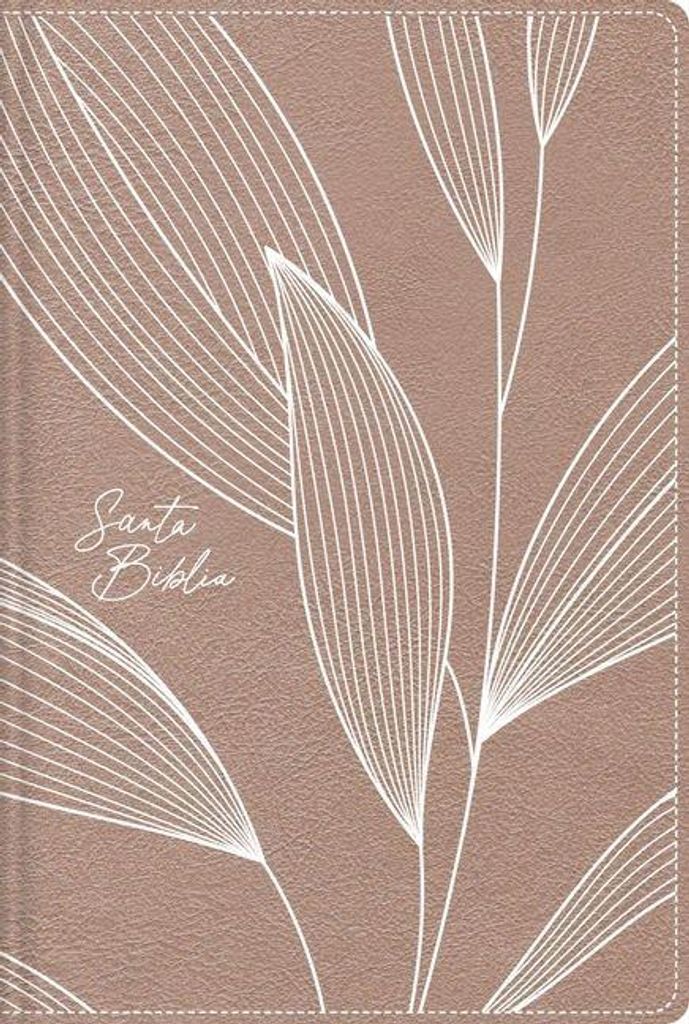Nbla, Santa Biblia, Edición Versificada, Tamaño Bolsillo, Leathersoft, Con Cierre, Oro Rosa, Palabras de Jesús En Rojo, Comfort Print