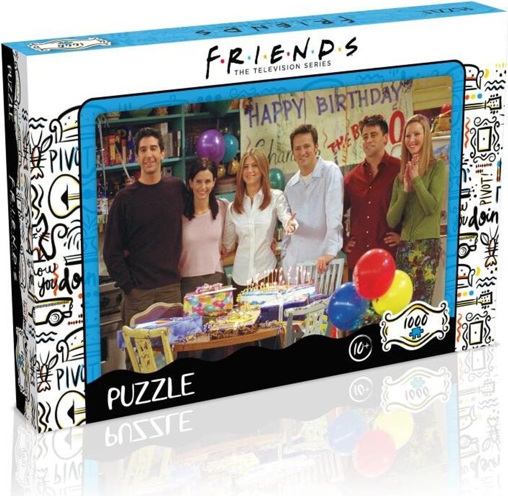 Puzzle 1000 dielikov - Priatelia Narodeniny Obrázok produktu 