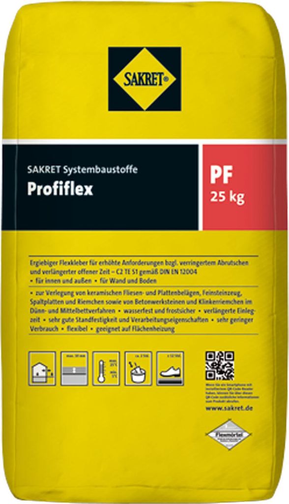 SAKRET ProfiFlex PF Spezialflexkleber 25kg Produktbild 