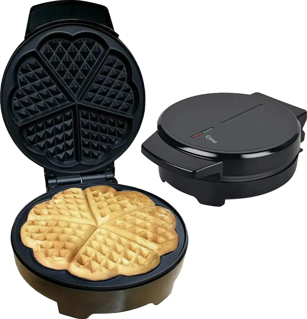 Macchina Waffle Waffle 5 Antiaderente - Sicurezza Termica EU