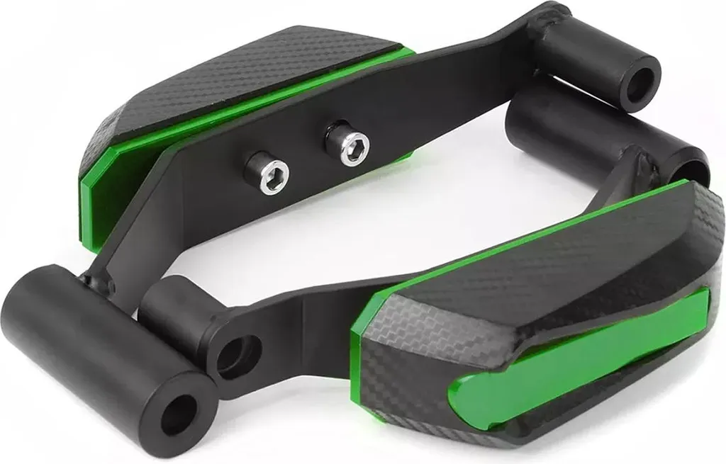 Tampons de protection Kawasaki Z900 2017-2025 Crashpads SC3C Verts