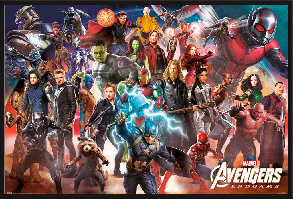 Poster Encadré Avengers Endgame avec Cadre Interchangeable Shinsuke