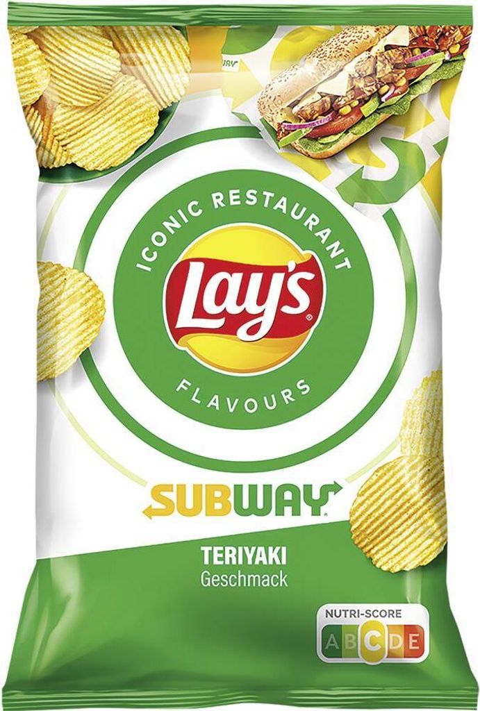 Lay´s Subway Chicken Teriyaki Chips 150g Produktbild 