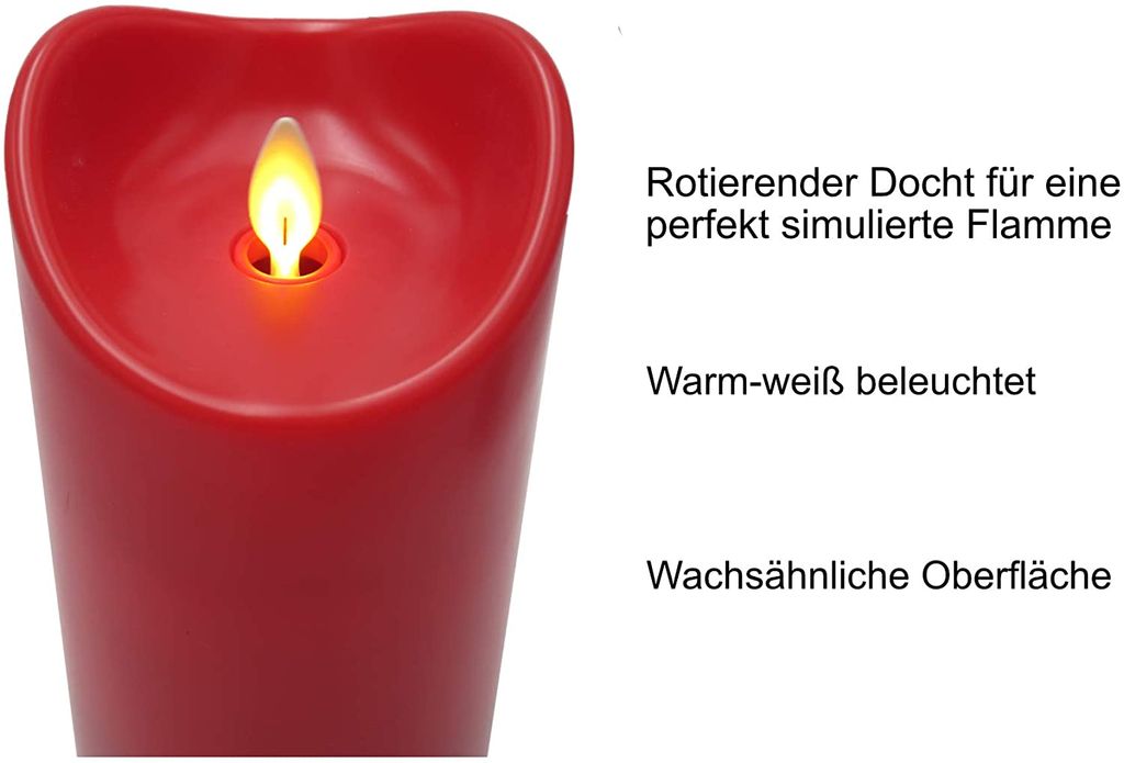 Künstlicher Adventskranz mit Lichterkette und 4 LED Kerzen Produktbild 6