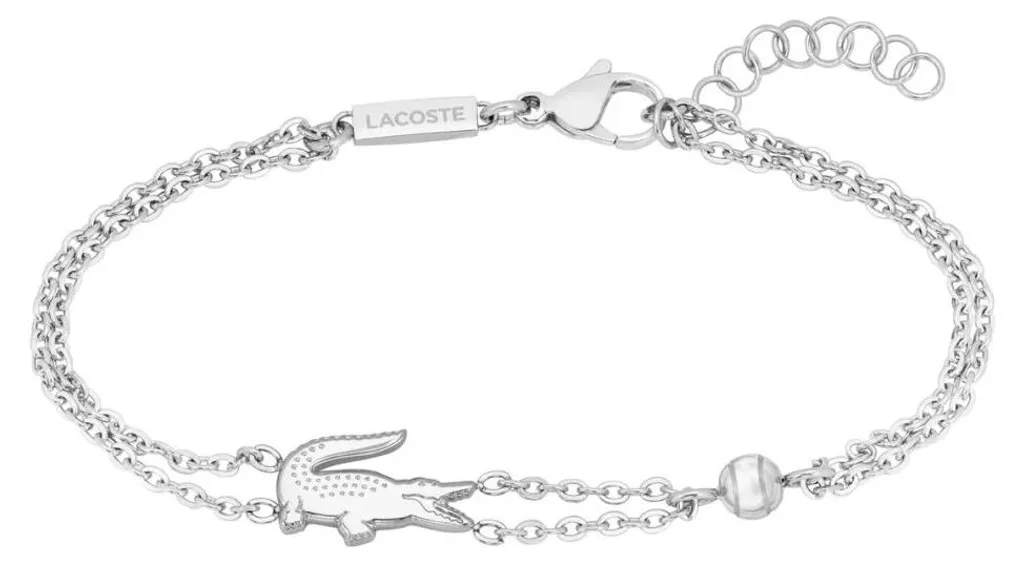 Bracelet Crocodile Double Acier pour Homme : Accessoire Chic et Résistant