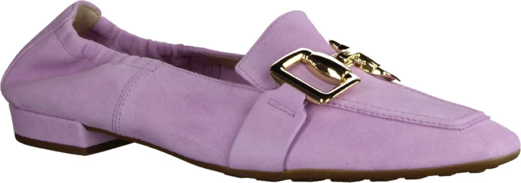 Högl 101732-98 Ballerina, Damen, modische Schuhe, Leder, Flieder, - Damenschuhe Top Trends, Mehrfarbig, leder (samtkid) &nb...