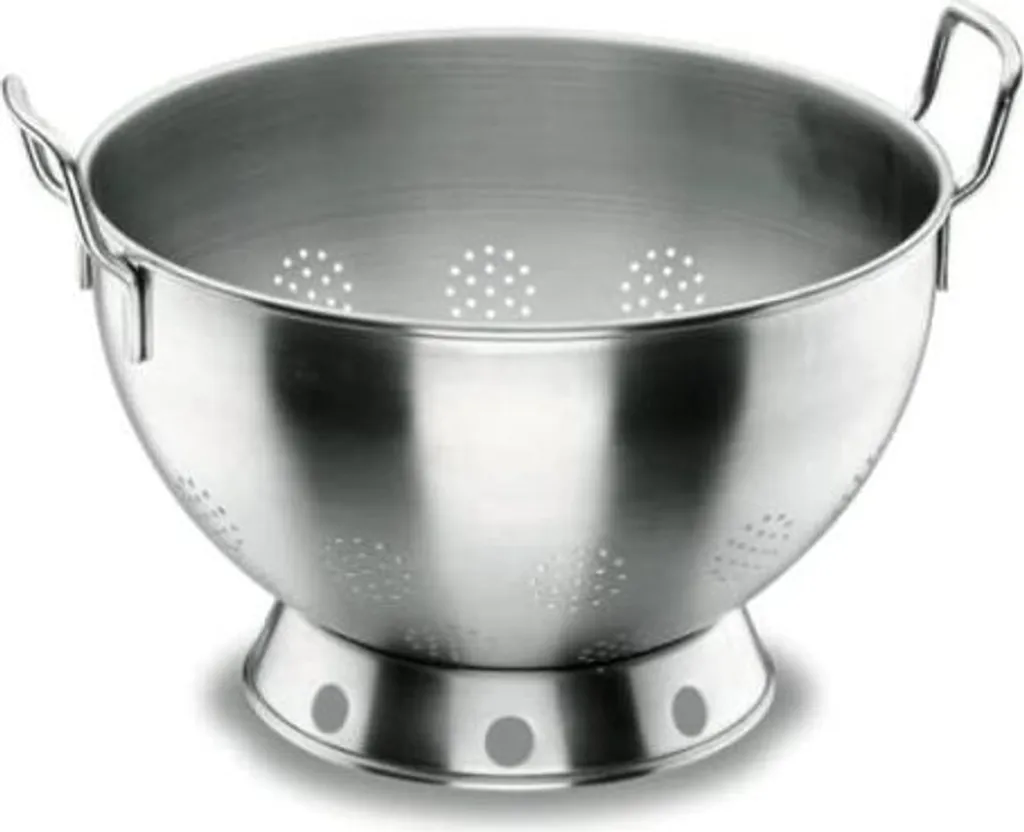 Grande Passoire Inox 12L Lacor 50336 avec Base de Drainage Haute Qualité