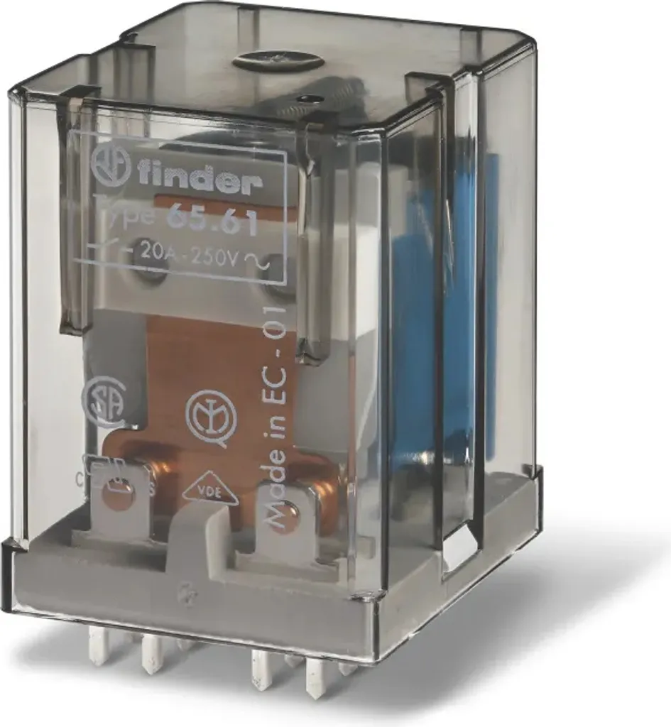 Relais de commande Finder 656182304300 pour systèmes HVAC et chauffage