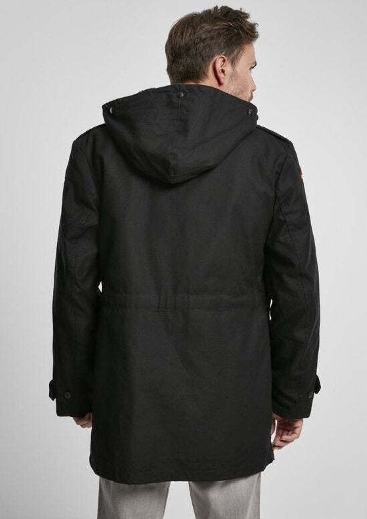 Brandit BW parka d'hiver avec drapeau noir XXL