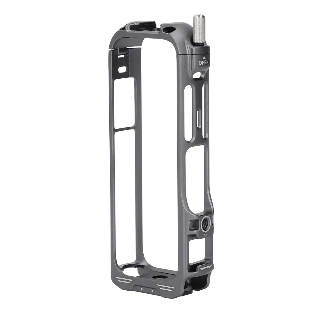 Cage de protection en métal pour caméra d'action - Châssis robuste noir