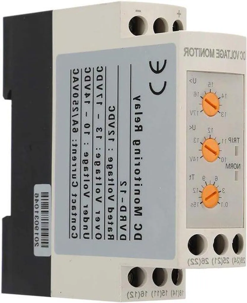 Relais de protection batterie 12V 24V 48V CC pour installations solaires