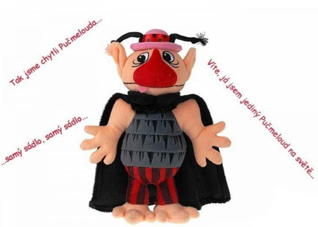Příběhy včelích medvídků Pučmeloud plyšový 26cm česky Obrázek produktu 