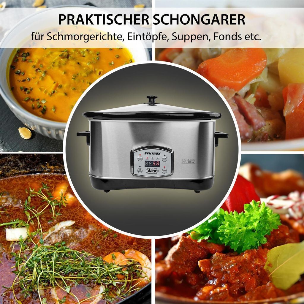 7,5 l pomalý hrniec | kastról | pomalý hrniec | multicooker Obrázok produktu 6