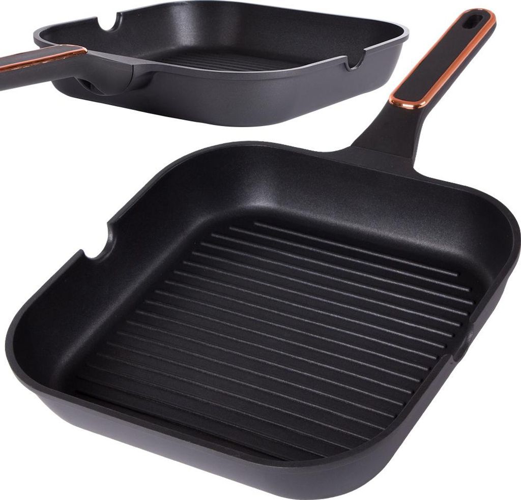Verk 07154 Grillpfanne mit Antihaftbeschichtung 28cm