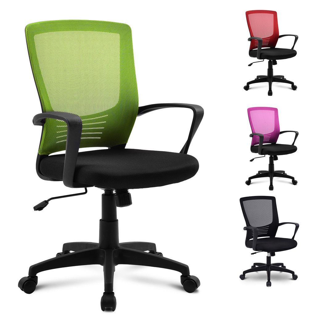 Bürostuhl ergonomischer Schreibtischstuhl Drehstuhl Racing Chefsessel Netz Stuhl 