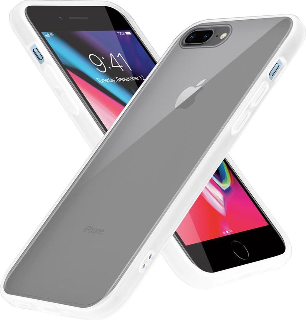 Cadorabo Hülle für Apple iPhone 6 PLUS / 6S PLUS / 7 PLUS / 7S PLUS / 8 PLUS Schutz Hülle in Transparent Handyhülle