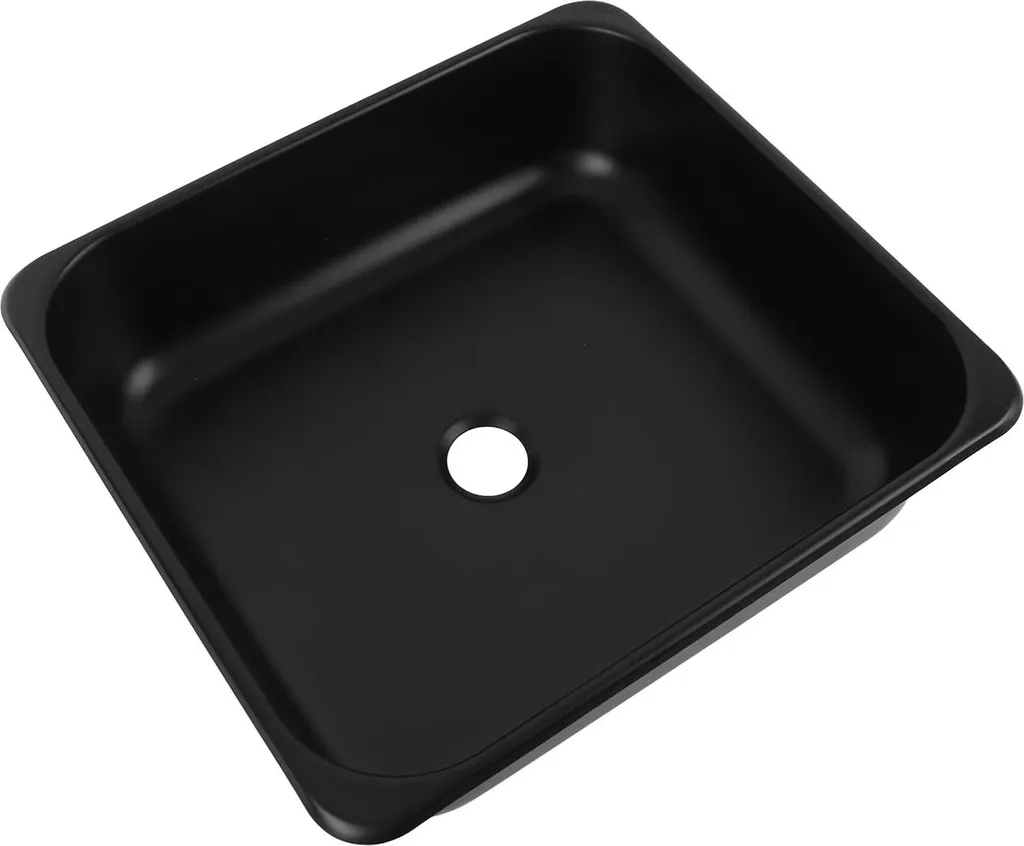 Évier encastrable compact inox pour caravane et camping-car 13,8 pouces