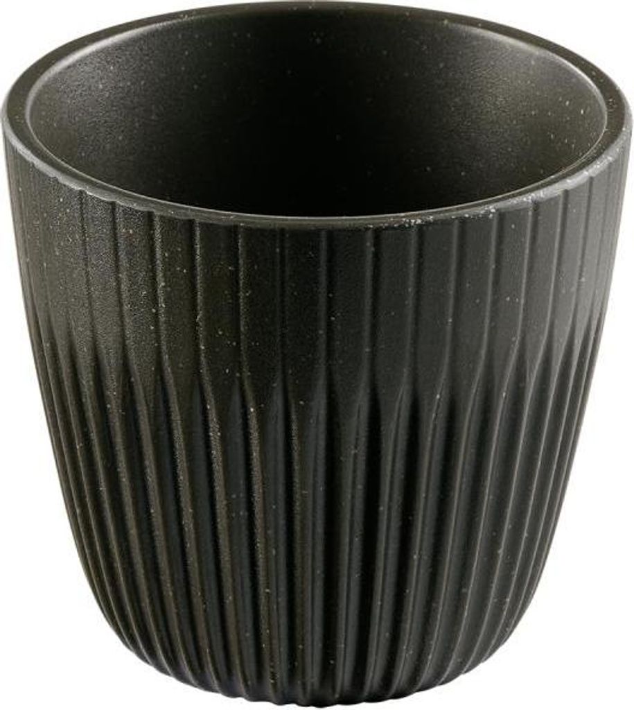 APS 85332 Dipschälchen LINEO, 6er-Set, Ø 7 cm, Höhe 6,5 cm, 90 ml, Melamin, anthrazit