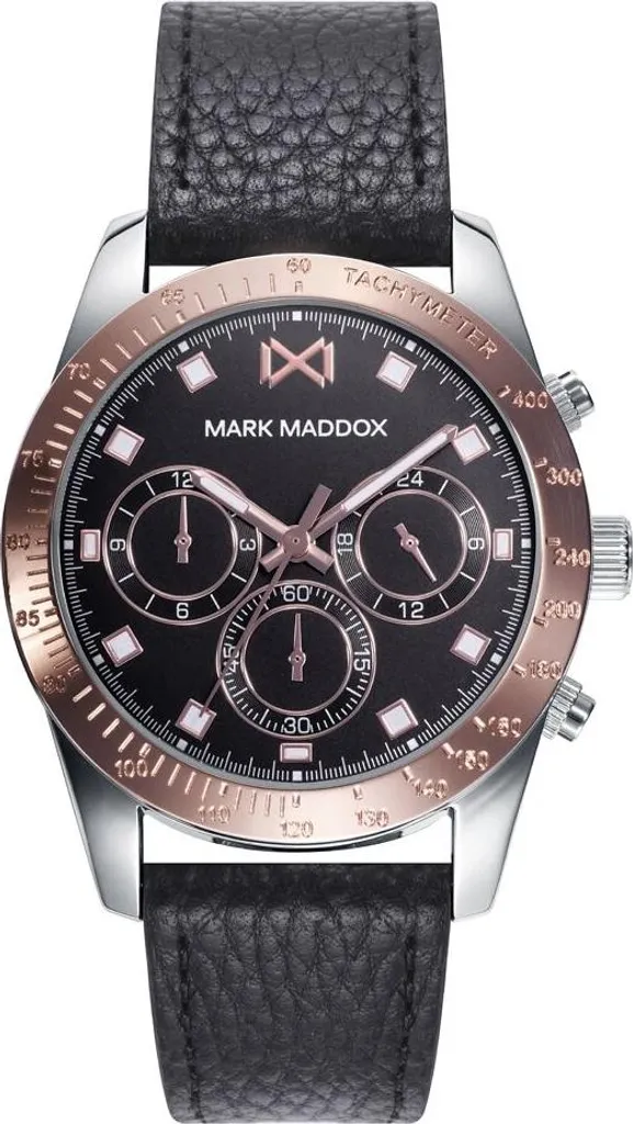 Montre Bracelet Analogique Mark Maddox HC0125-17 pour Homme Elégant