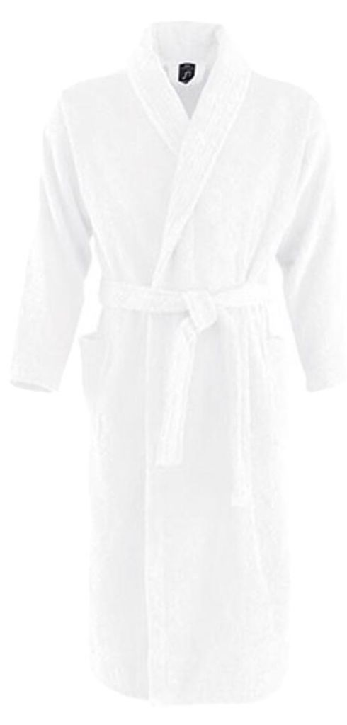 SOLS - "Palace" Morgenmantel für Herren/Damen Uni LT1519 (S-M) (Weiß)