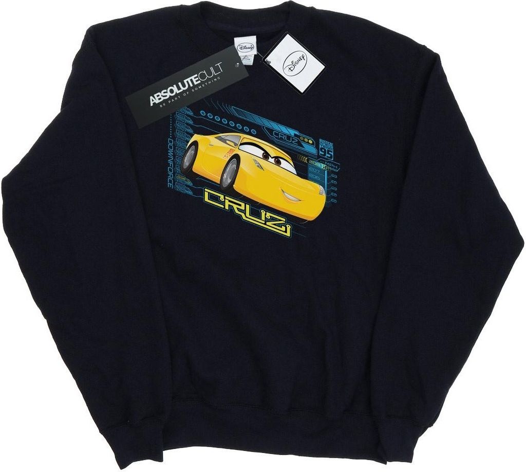 Disney - "Cars" Sweatshirt für Damen BI3317 (XXL) (Schwarz)